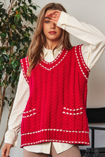 Holly Sleeveless Sweater